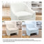 Fauteuil demi-tonneau rembourré Esly-1133026376