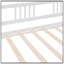 Lit de jour simple en bois avec lit gigogne simple, construction en pin massif, conception compacte et peu encombrante pour les maisons modernes-1016403850