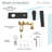 Voltaire Single-Handle, Wall-Mount, Bathroom Faucet-51958836