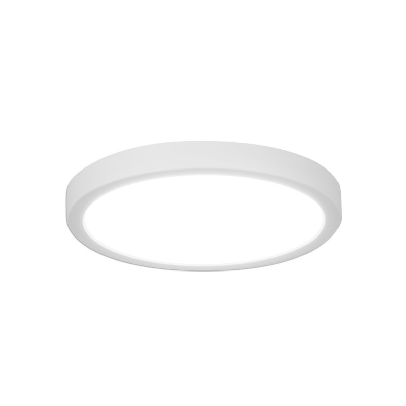Plafonnier encastré à DEL Davasha, Blanc, H 0,67 po x l 7,5 po x P 7,5 po