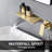 Single-handle Bathroom Faucet with Drain Assembly-101331741