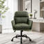 Chaise de bureau en polyuréthane à haut dossier avec support ergonomique-419439411