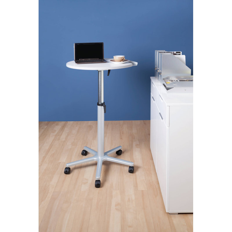 Harpe Adjustable Standing Desk, Grey