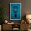 Car Inside Light Bulb Modern - Wrapped Canvas-209073261-209073268