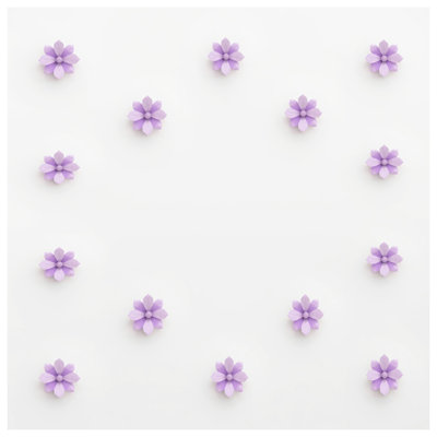 Tapis de bain lilas