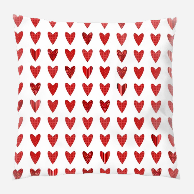 Coussin décoratif cardiaque, Intérieur / extérieur