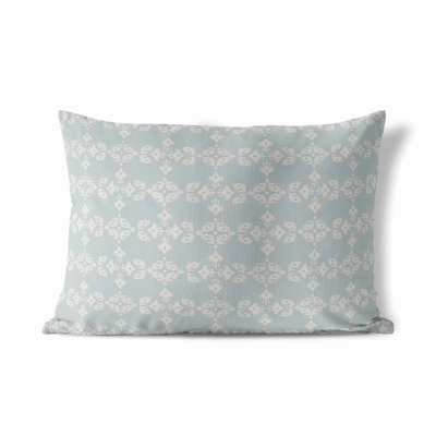 Cassia Geometric Outdoor Lumbar Pillow