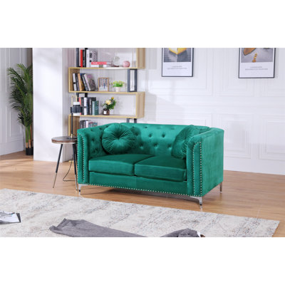 Causeuse de réception en tissu Marliz