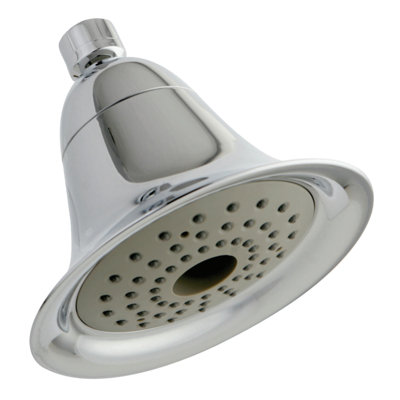 Kingston Brass Shower Scape 6-Inch Round 2-Function ABS Shower Head