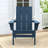 Bruce HDPE Folding Adirondack Chair-1180659098