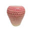 Tabouret à fruits Strawberry, tabouret surdimensionné en résine de 13,4 po, table d'appoint, décorations d'intérieur pour jardin, mobilier d'extérieur polyvalent