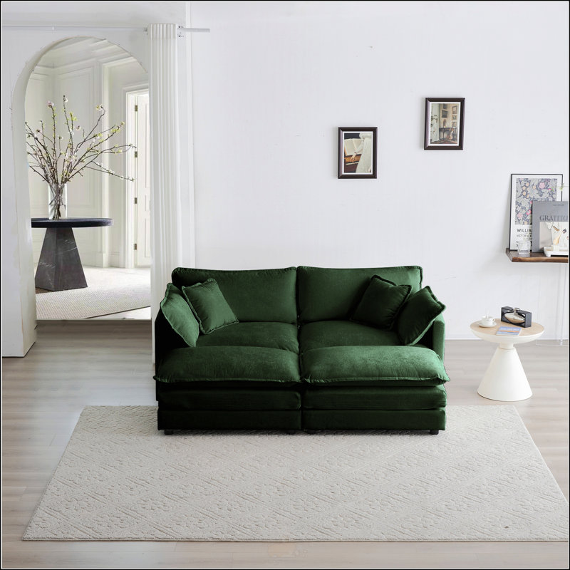 Canapé modulaire rembourré 4 pièces 4 pièces