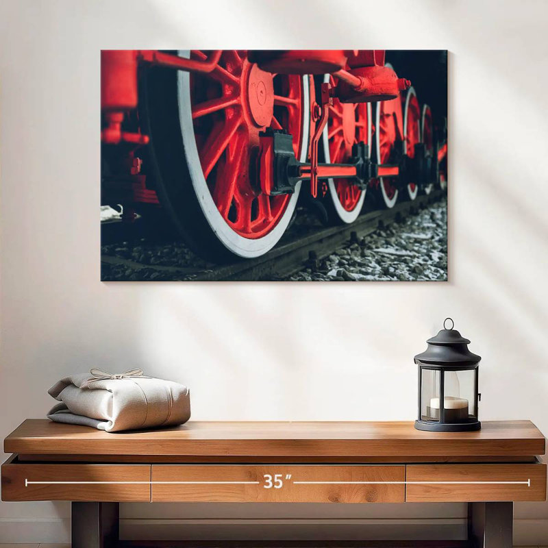 Mehar Red Locomotive Wheels