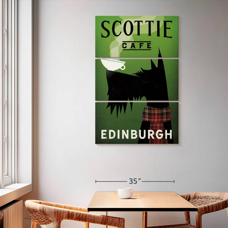 Brampt Scottie Cafe, H 65 po x l 42 po