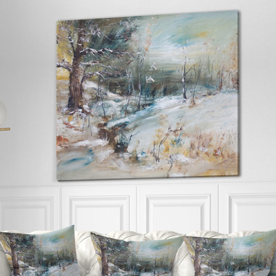 Snowy Trees - impression de paysages
