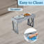 Support pour chien surélevé réglable PETMAker, gris-75376402