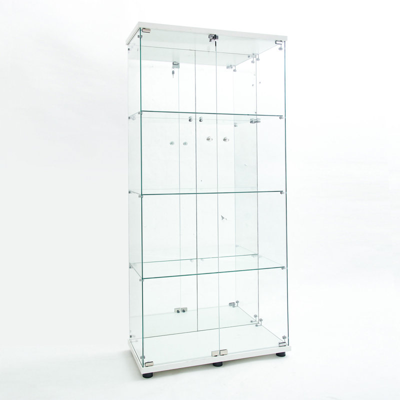 Vitrine en verre trempé