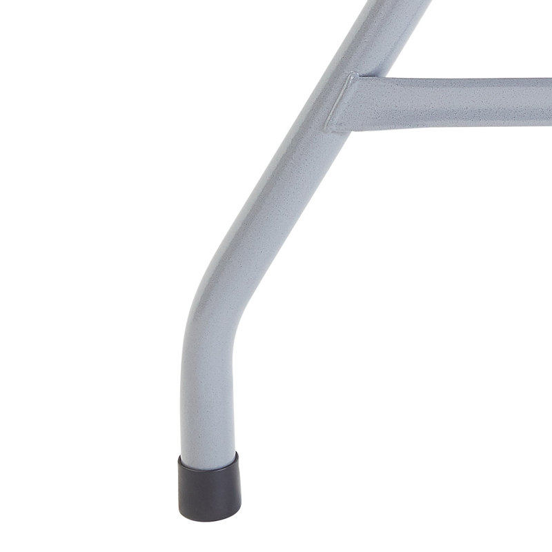 Table pliante robuste NPS, H 30 po x L 96 po x l 30 po, Gris clair moucheté