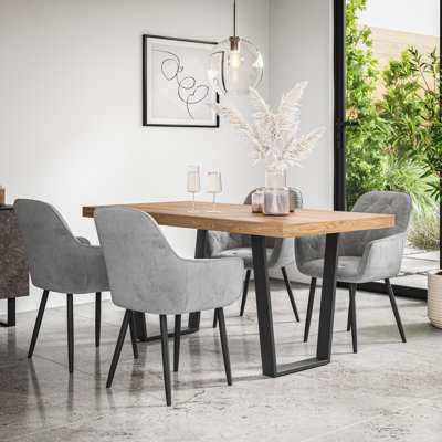 Ahlina 4 - Person Dining Set
