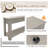 Console Table/Sofa Table With Storage Drawers And Bottom Shelf For Entryway Hallway-562199494