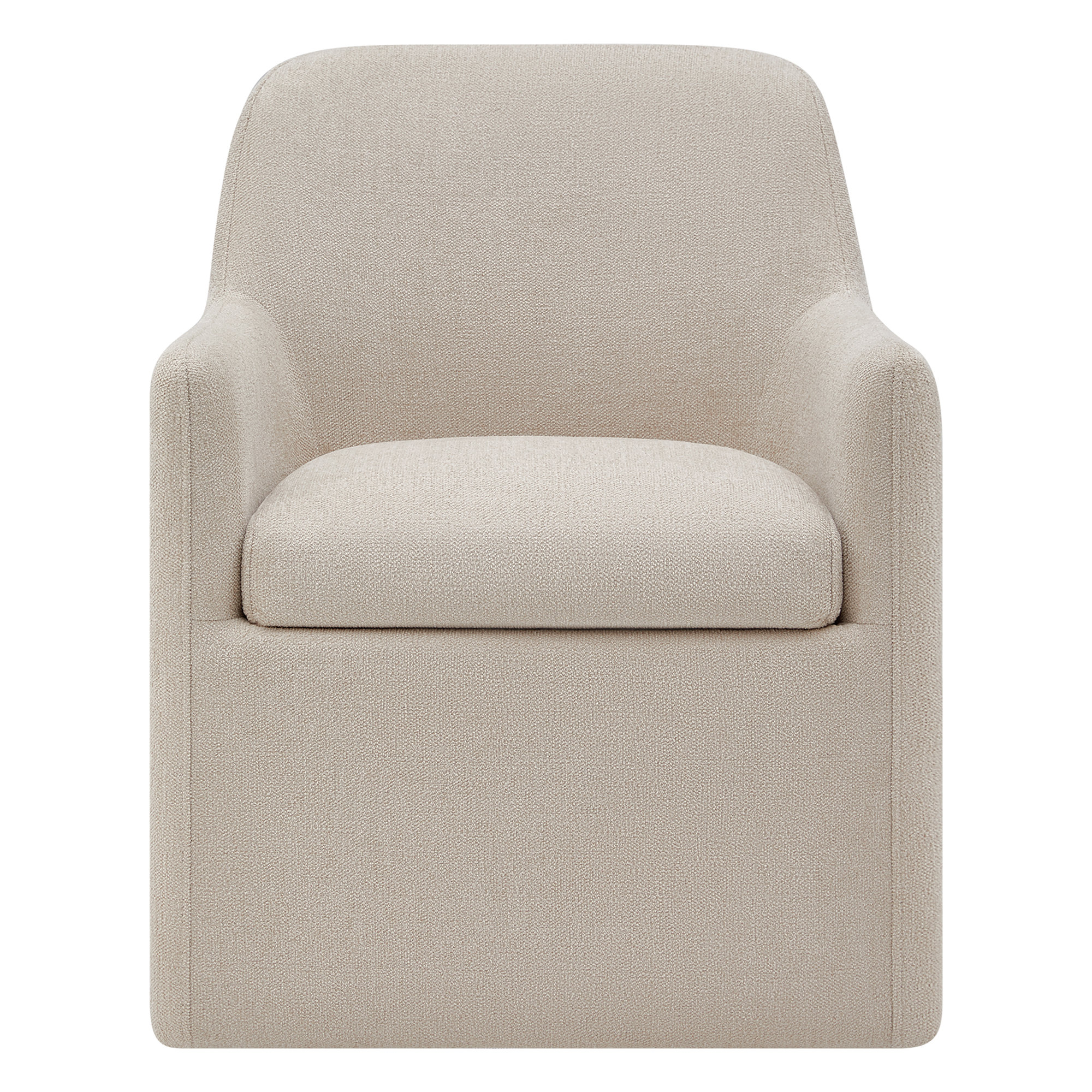 Upholstered Dining Chalr, Pacific Ecru