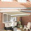 Ebern Designs Polyester Cover Retractable Patio Awning-1583749086-1583749087