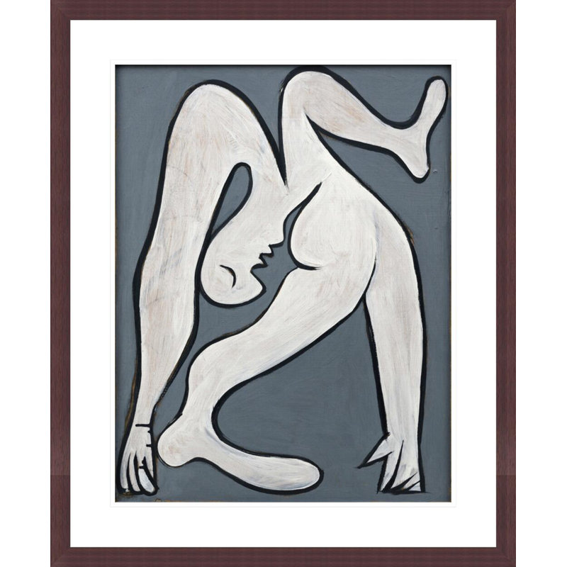 Acrobate (Acrobate) par Pablo Picasso, impression giclée sur cadre, H 28,62 po x l 23,5 po