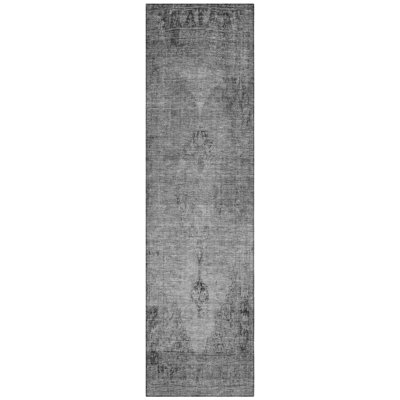 Machine-Washable Stain Resistant Area Rug with Non-Slip Backing
