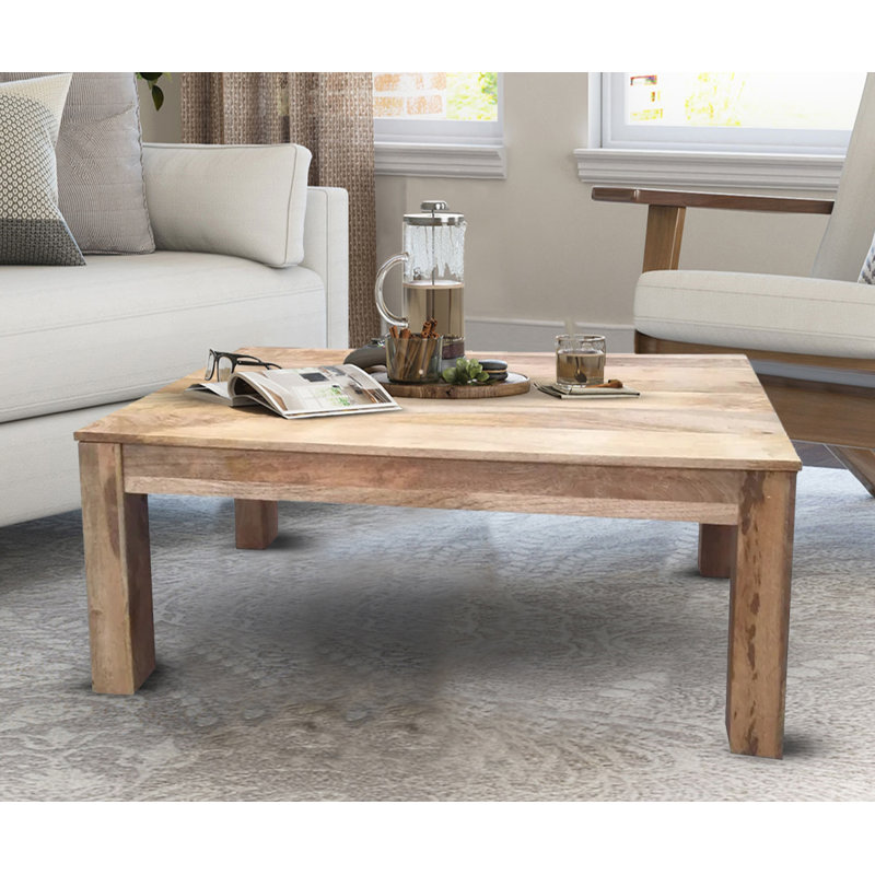Hansen Solid Wood Four Leg Coffee Table