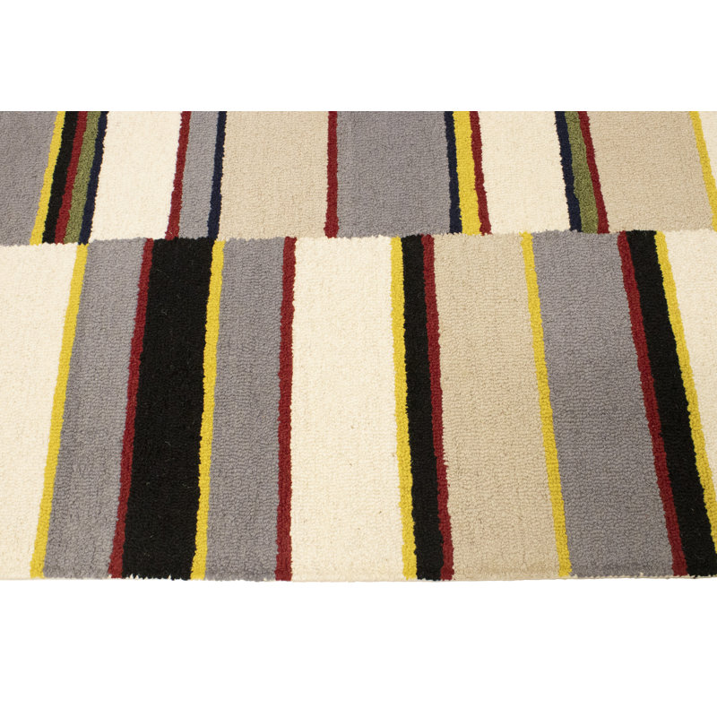 Wool Striped Indoor Rug