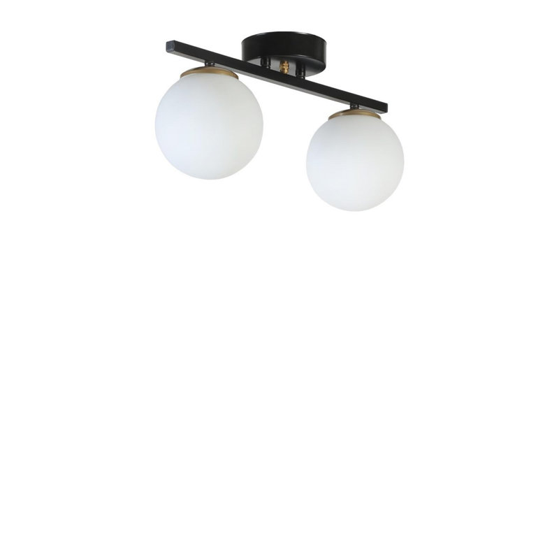 Chandle Chandelier, White/Black