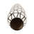 Pewter Clay Geometric Cylinder Table Vase-1860557446