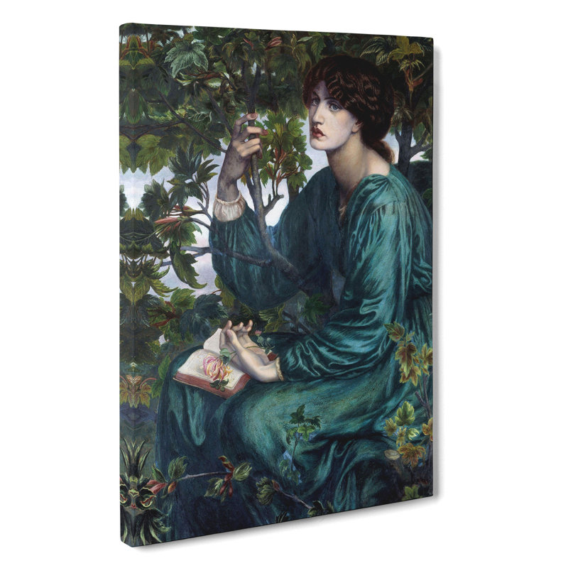 The Day Dream by Dante Gabriel Rossetti - Wrapped Canvas Painting, 76cm H x 50cm W x 3cm D