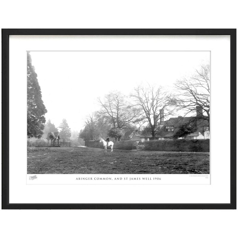 Abinger Common, And St James Well 1906 by Francis Frith - Single Picture Frame Print, 45cm H x 60cm W x 2.3cm D