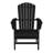 Seashell Upright Adirondack Chair (Set Of 2)-1644549028