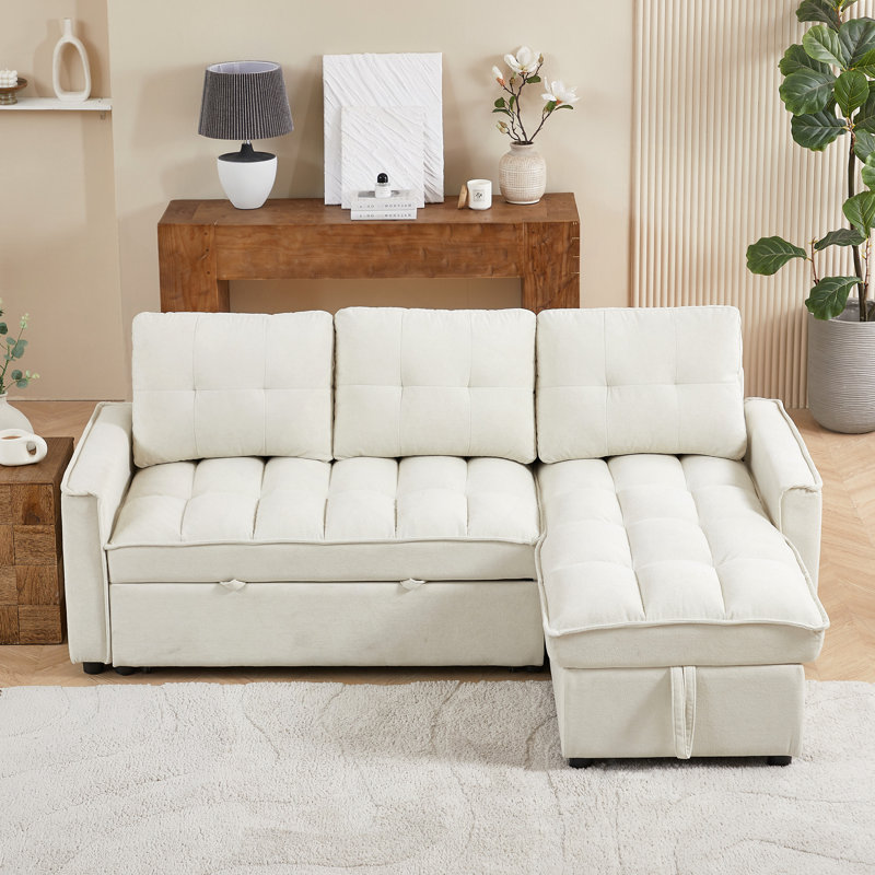 Canapé inclinable de 78,75 po, canapé-lit escamotable avec ports de chargement USB et Tape-C, canapé modulaire en forme de L avec rangement inclinable et rangement avec accoudoirs, canapé de salon confortable