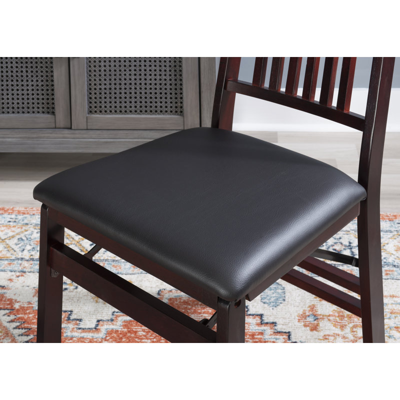 Clarke Mission Back Folding Dining Chair, Espresso