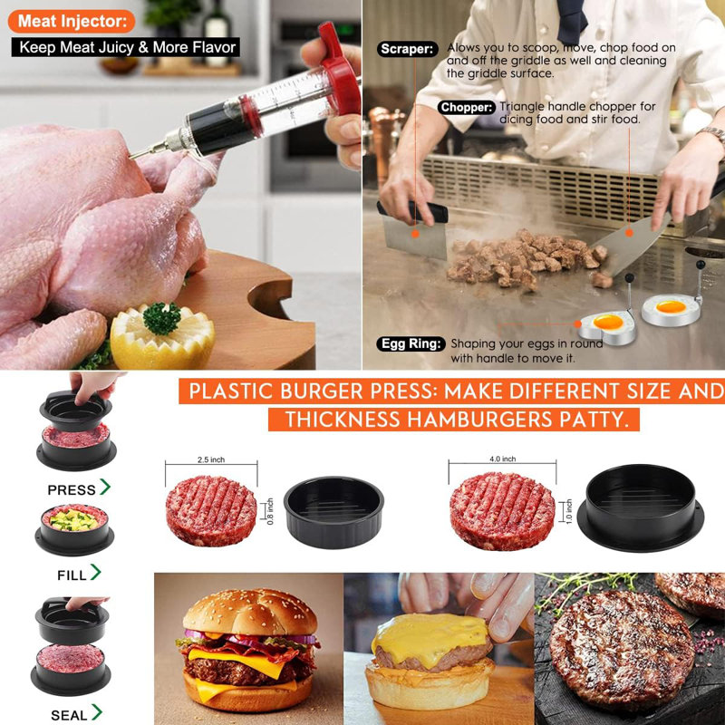 Dishwasher Safe Grilling Tool Set