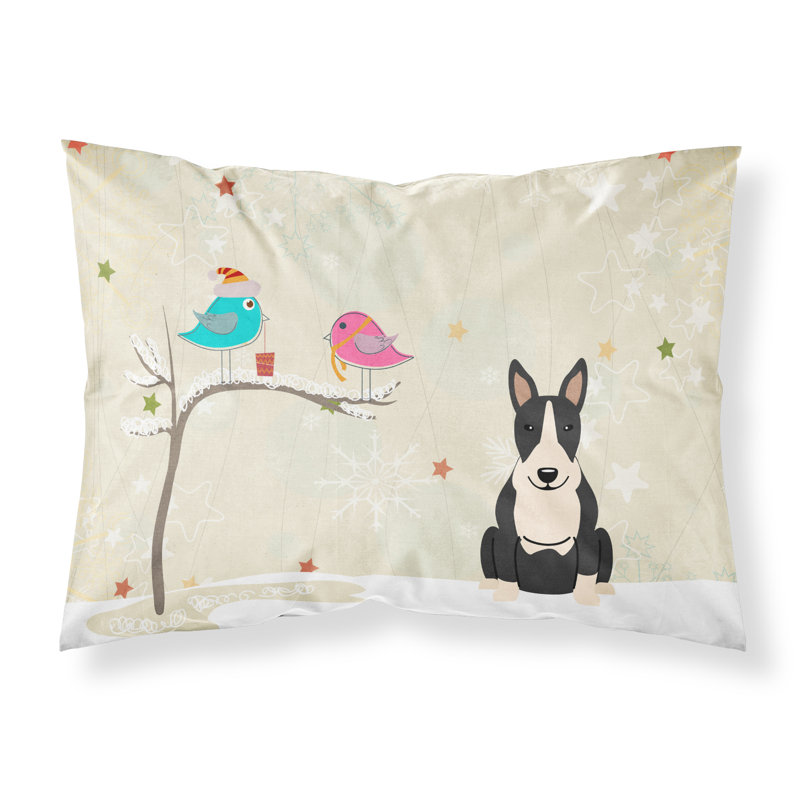 Microfiber, Black White Bull Terrier