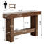 Table d'entrée moderne 55 po avec console étroite et canapé en bois-429388173