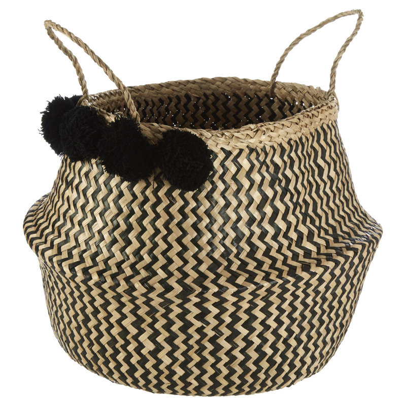 World Menagerie Seagrass Decorative Basket