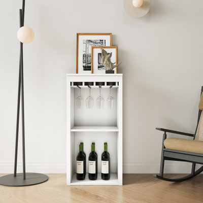 Armoire à vin modulaire avec tablettes de rangement et huche pour salle à manger
