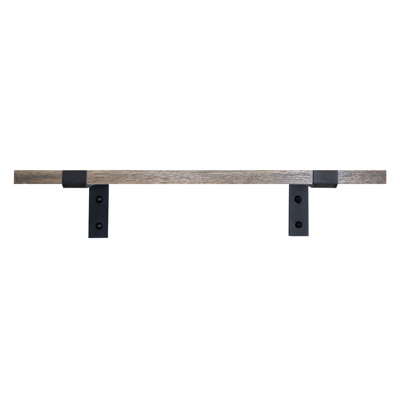 Rayne Red Oak Bracket Shelf
