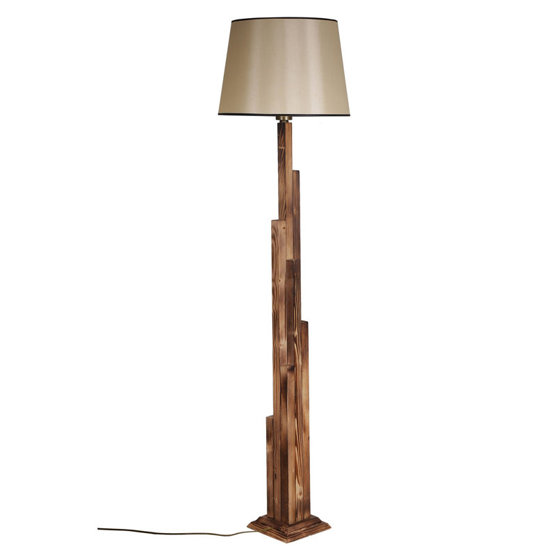 Providence 165cm Matte Novelty Floor Lamp, Light Beige