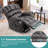 Anastasie Upholstered Heated Massage Chair-477425360