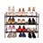 3-Tier (12 Pair) Stackable Resin Shoe Storage Rack-99305010