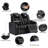 Top Grain Leather Home Theater Seating with USB Ports and Cup Holders Power Recliner Chair Row of 3