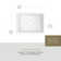 Lancaster 15" Single Bowl Fireclay Bar/Food Prep Kitchen Sink