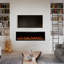 Aerus Wall Mounted Surface Wall Mounted Recessed Wall Mounted Electric Smart Fireplace with Heat-1384217676