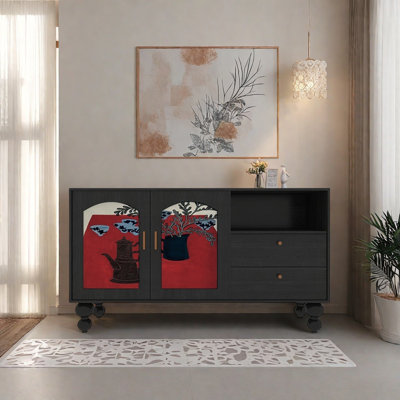 Buffet 59,1 "de style rétro